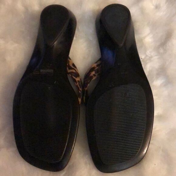 Damianis -made in Italy animal print sandals. Size 6 - Picture 4 of 4